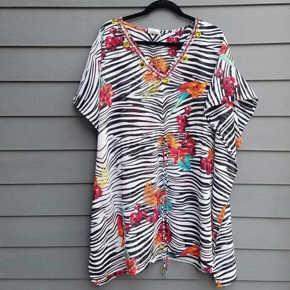 Arahant Sheer Beach Cover Top One Size Fits All - Picture 4 of 8